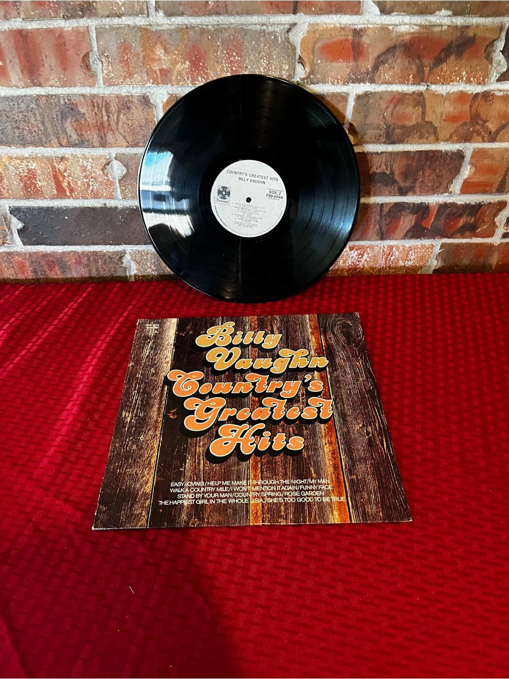 Billy Vaughn - Country’s Greatest Hits Vinyl Records Set of 2